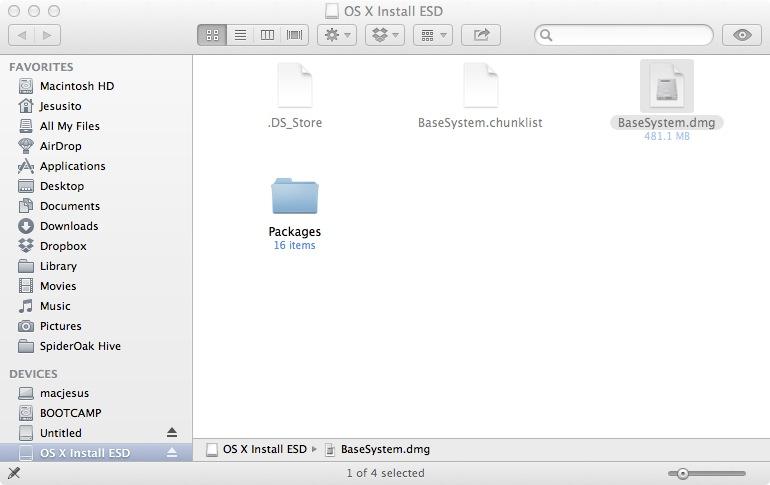 how to download mac os dmg file on windows